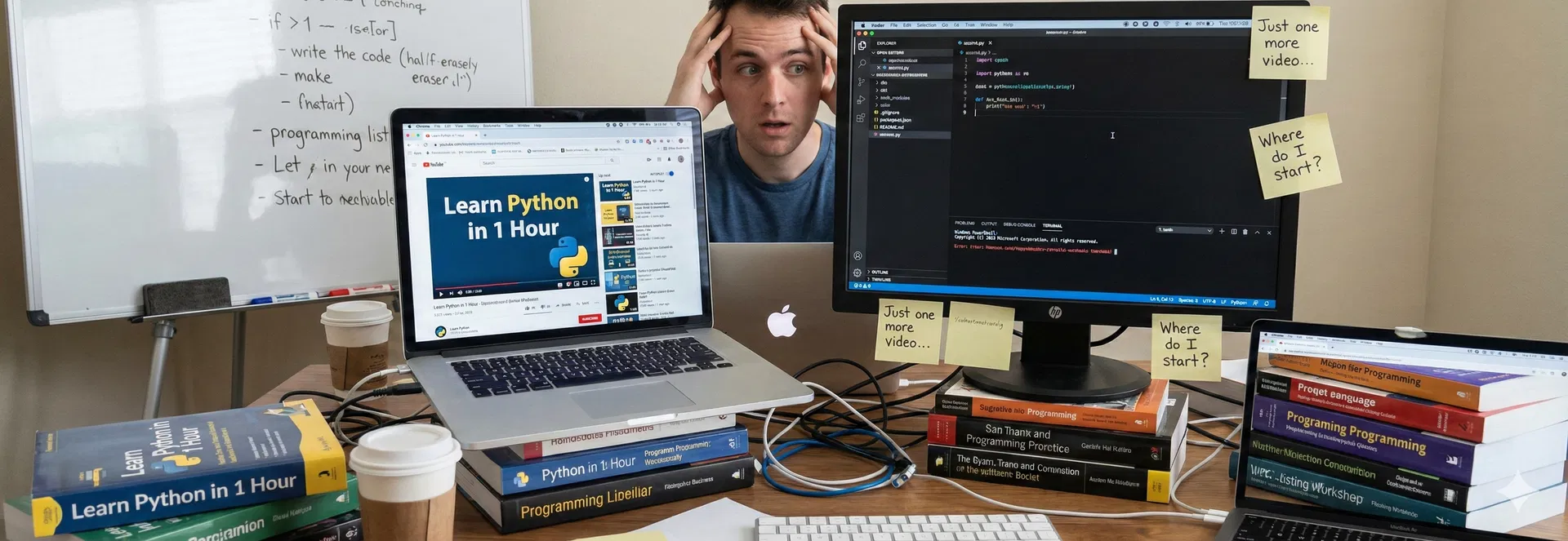 12 Mistakes That Keep Beginners Stuck in Tutorial Hell