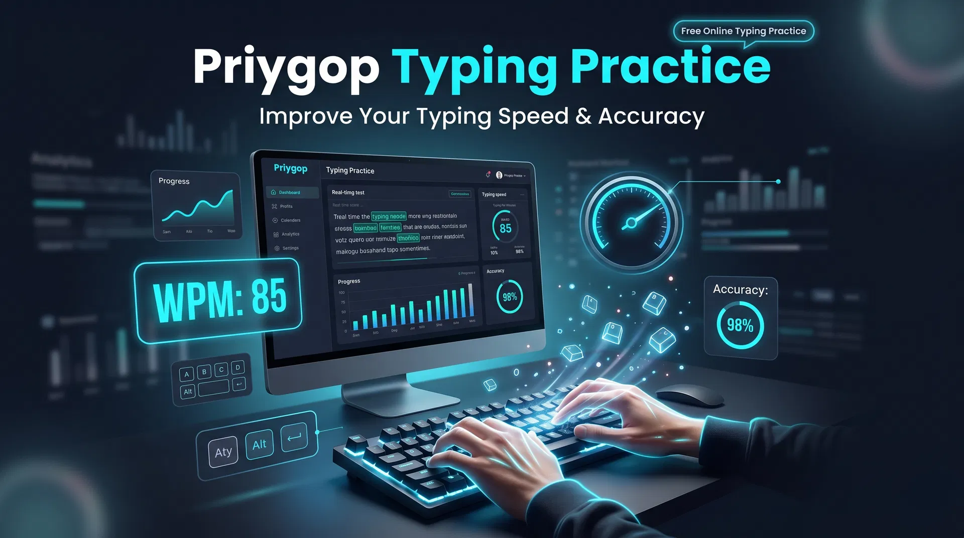 Typing Comp Priygop Typing Practice: Improve Your Typing Speed and Accuracy Online ...